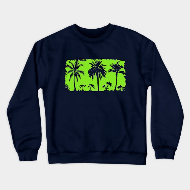 Palm trees Crewneck Sweatshirt by PallKris